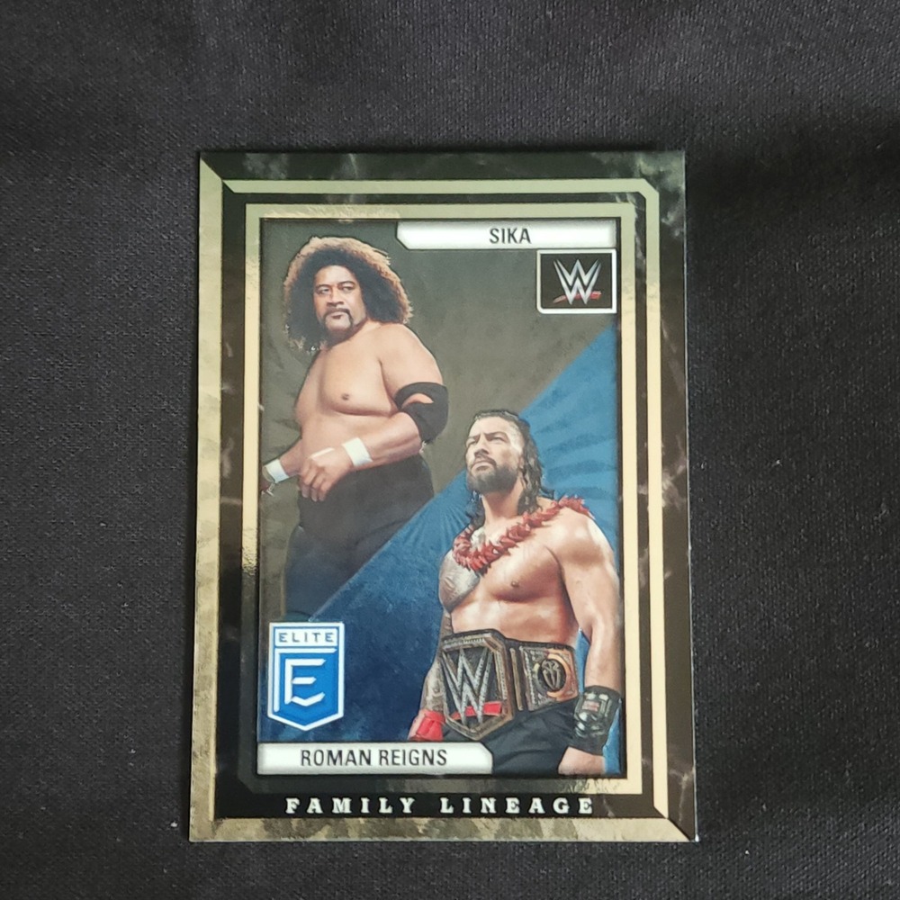 2023 Sika / Roman Reigns Family Lineage 3 Donruss Elite WWE Family Lineage NM...